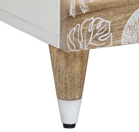 tömör mangófa TV-szekrény70x33,5x46 cm