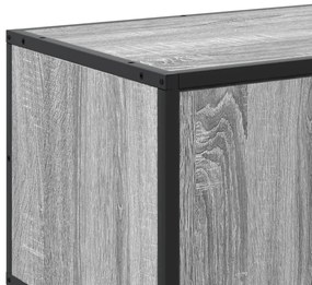 szürke sonoma színű szerelt fa TV-szekrény 180 x 35 x 41 cm