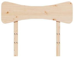 tömör fenyőfa fejtámla 100 cm