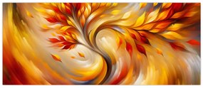 Kép - Őszi fa (120x50 cm)