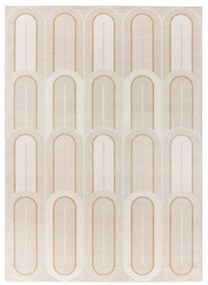 Krémszínű szőnyeg 200x290 cm Flora – Universal