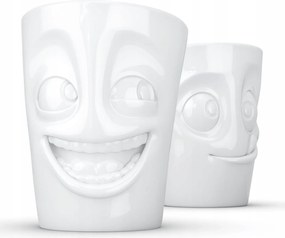 2 db-os fül nélküli bögre szett Joking &amp; Tasty