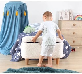 Puff PIXI 37x61 cm fehér