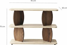 Armonia - Travertine, Walnut