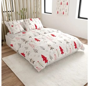 Pamut ágyneműhuzat JINGLE fehér Ágyneműhuzat mérete: 70 x 90 cm | 140 x 220 cm