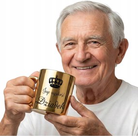 Nagypapa Napi Ajándék Kerámia Bögre Arany Ajándék 330 ml