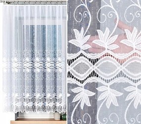 Jacquard függöny Mintás 018960 500x150cm (kész) szegéllyel