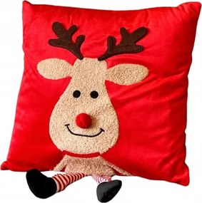 Karácsonyi párnahuzat rénszarvas 40x40cm