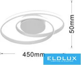 ELDLUX PN-21B3C Modern LED Mennyezeti Lámpa IP20