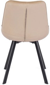 Bézs Bársony Étkezőszék RICK