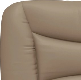 cappuccino színű műbőr fejtámla párna Hvar 180 cm