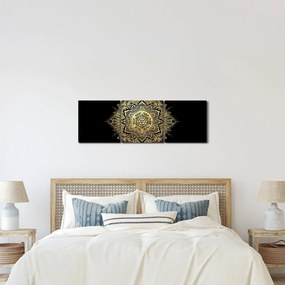 Kép - Mandala gazdagság (órával) (90x30 cm)