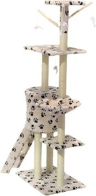 Kaparófa macskáknak Hawaj 138 cm tappancs minta