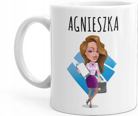 Névvel Ellátott Titkárnős Bögre