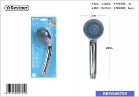 Kiváló minőségű Zuhanyfej zuhanyfej krómozott kivitelben