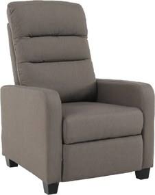 Relaxáló fotel, barna, TURNER