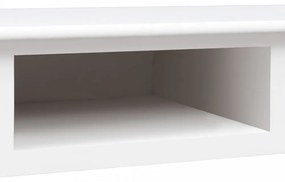 fehér tömör császárfa íróasztal 108 x 45 x 76 cm