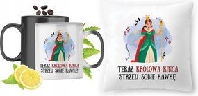 Kinga Mágikus bögre fényképes nyomott mintás párna szett