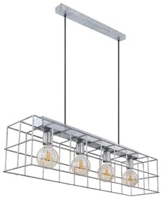 Globo 15530Z-4H - Csillár zsinóron MERRIL 4xE27/60W/230V