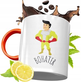 Narancssárga Bögre Gyerekeknek Gyereknapra, fényképes nyomattal