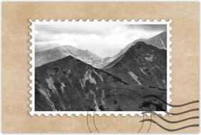 Poszterek 60x40 Tátra Lengyel hegyek Kilátás