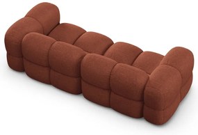 Téglavörös kanapé 250 cm Loretto – Cosmopolitan Design