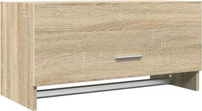 vidaXL sonoma tölgy színű szerelt fa ruhásszekrény 70 x 32,5 x 35 cm