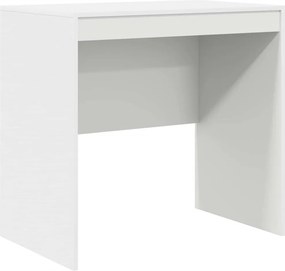 vidaXL Asztal Fehér 80 x 50 x 76 cm