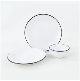 Simply 12 db-os fehér kerámia étkészlet - My Ceramic