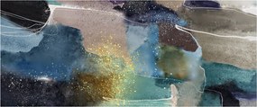 Kép - Akvarell absztrakció (120x50 cm)