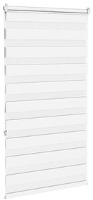 zebrafüggönnyel fehér szövetszélesség 75,9 cm poliészter