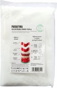 Paraffin öntvény gyertyakészítéshez 0,5kg fehér tiszta por