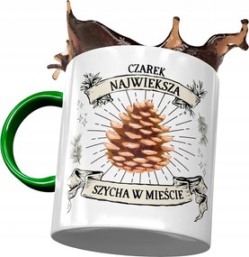 Zöld Bögre Caesar Boszorkánynak Ajándék Nyomtatott Fotóval