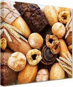 Vászonkép 20x20 Kenyér mix