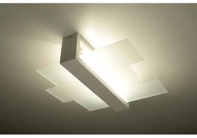 Sollux SL.0078 - Mennyezeti lámpa FENIKS 2 2xE27/60W/230V fehér