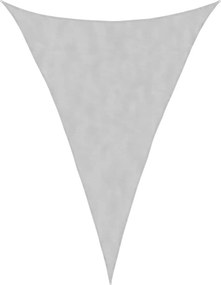 vidaXL világosszürke 100% poliészter oxford szövet napvitorla 5x7x7 m