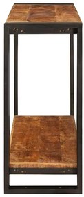 Konzolasztal Barna 90 x 33 x 75 cm Tömör nyers mangófa