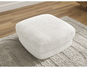 Fehér zsenília lábtartó Leonore – Bobochic Paris