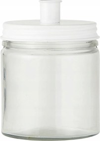 Gyertyatartó Üveg/Fém Fehér Ib Laursen