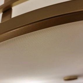 Feiss FE-FUSION-F-PNBR - FUSION mennyezeti lámpa 3xE27/40W/230V arany