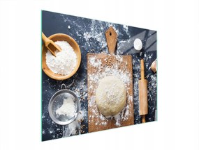 Üveg Vágódeszka 52x40 Konyha Edzett Üveg