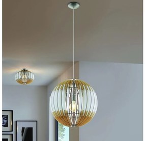 Eglo 32846 - Csillár zsinóron OLMERO 1xE27/60W/230V