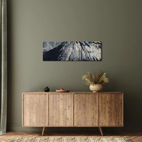 Kép - Absztrakció (órával) (90x30 cm)
