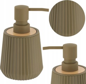 Zöld Fürdőszobai Szappan Gél Adagoló 250ml Pumpás elegáns tartály