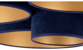 Duolla - Mennyezeti lámpa ROLLER PENTO 5xE27/60W/230V kék