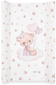 Pelenkázó lap Baby Mix Maci 47x70cm rózsaszín