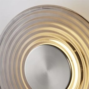 Searchlight 32210GY - CLEO LED fényerőszabályozható fali lámpa LED/9,4W/230V szürke