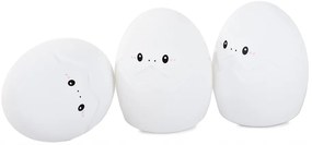 LED-es éjszakkai világítás GEPI 12,5 cm, fehér
