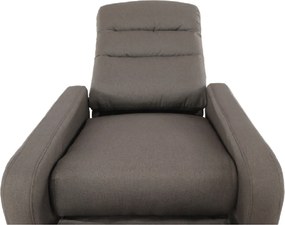 Relaxáló fotel, barna, TURNER