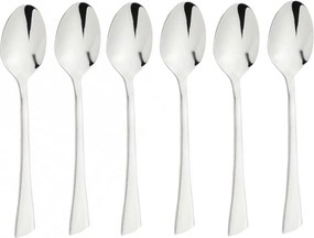 Teáskanál fényes Kinghoff 6 db